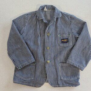 Vintage OshKosh B'Gosh Kid's Railroad Jacket
